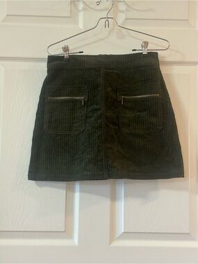 Francesca's Mi Ami Tamm Corduroy Mini Skirt
